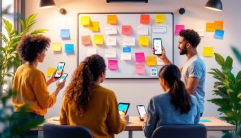 Using Agile Project Management on Mobile Application Development: Key Principles and Best Practices